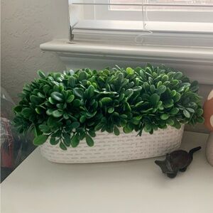 SOLD - Faux Green Plant Decor
